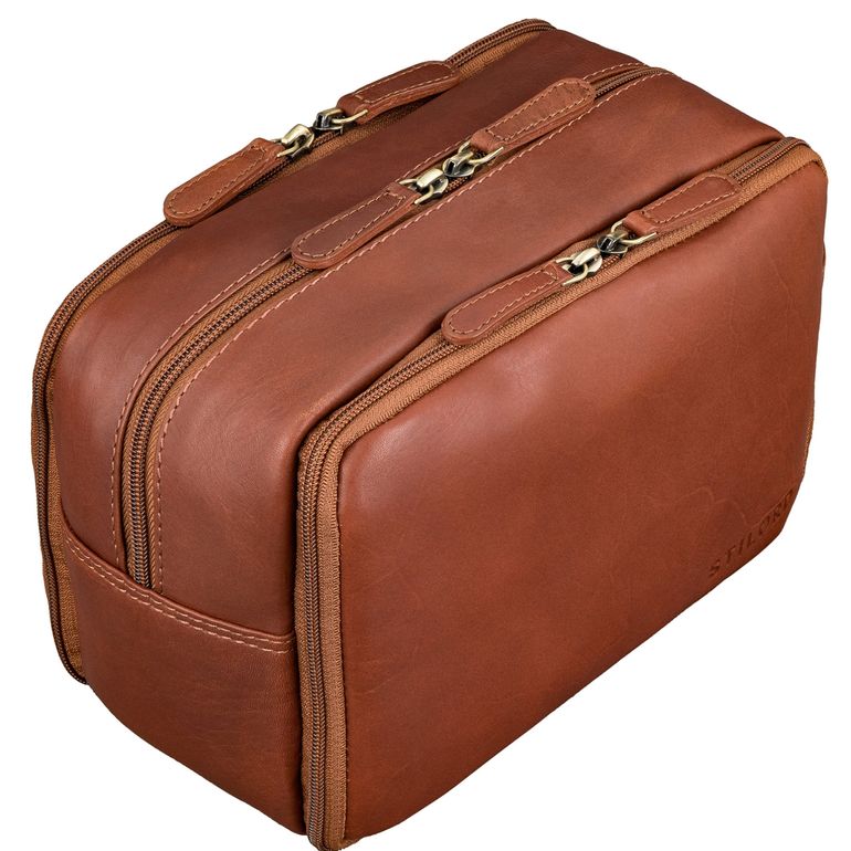 "Corse" Kulturtasche Leder XL "Corse" Kulturtasche Leder XL