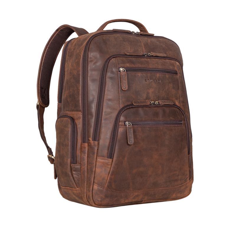 B-WARE "Igor" Leder Rucksack mit Laptop-Fach 18 Zoll Groß Damen und Herren B-WARE "Igor" Leder Rucksack mit Laptop-Fach 18 Zoll Groß Damen und Herren