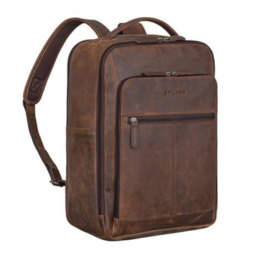 B-WARE "Gordon" Geschmackvoller Rucksack Leder Herren und Damen