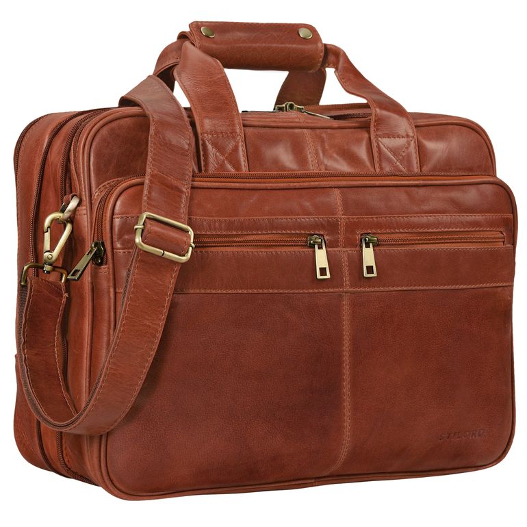 "Alexander" Lehrertasche Herren Leder Vintage