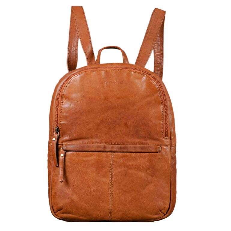 Herren Leder Rucksack Vintage braun