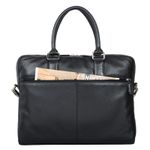 STILORD 'Emilio' Ledertasche – Vintage Umhängetasche Für Laptop 13,3 Zoll, Braun, Business