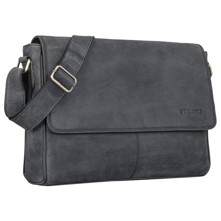 "Oskar" Messenger Bag Leder