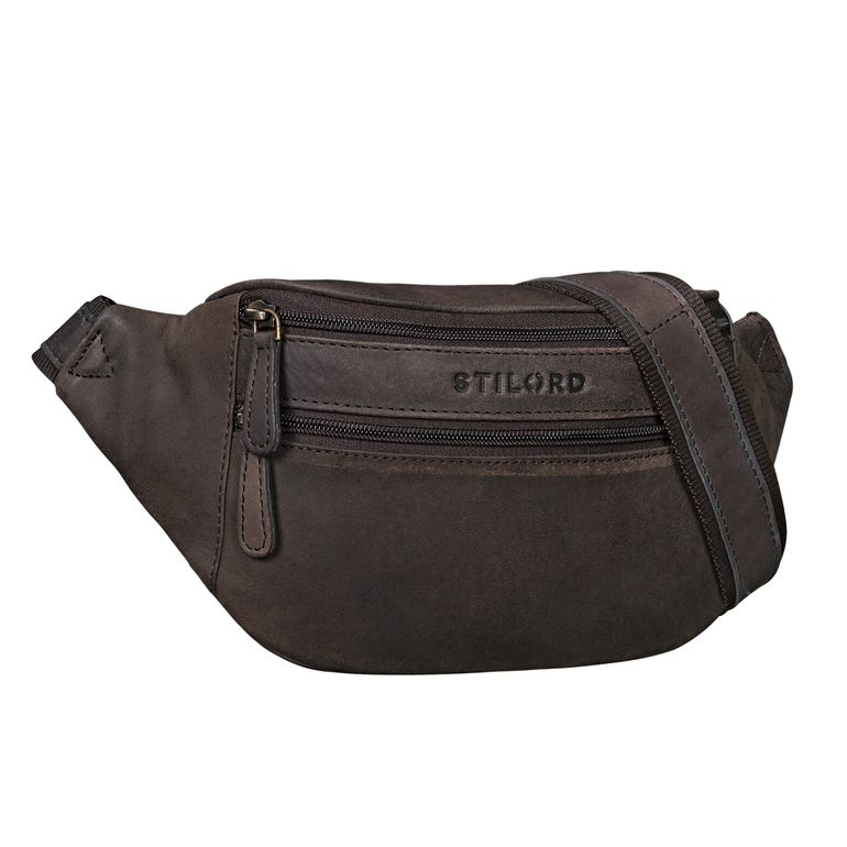 Brusttasche Herren Leder klein