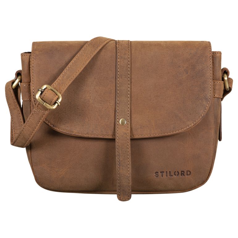 "Kira" Umhängetasche Frauen Leder Vintage Handtasche Abendtasche