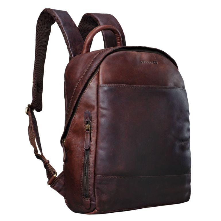 Lederrucksack Business dunkel braun