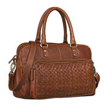 Vintage Damen Handtasche Umhängetasche geflochtenes Leder Vintage Damen Handtasche Umhängetasche geflochtenes Leder