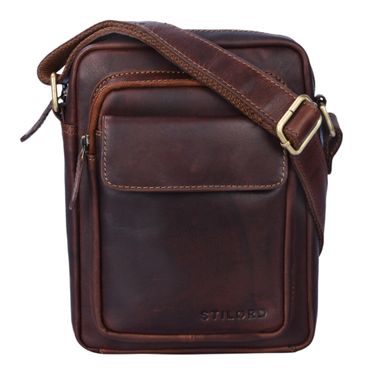 Leder Messengertasche Herren klein