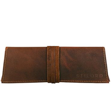 "David" Federmappe Vintage Leder Federmäppchen Leder