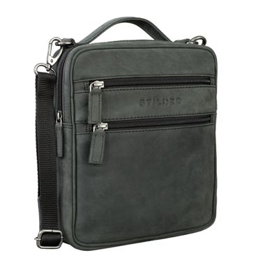 "Mats" Herren Handtasche Leder Vintage