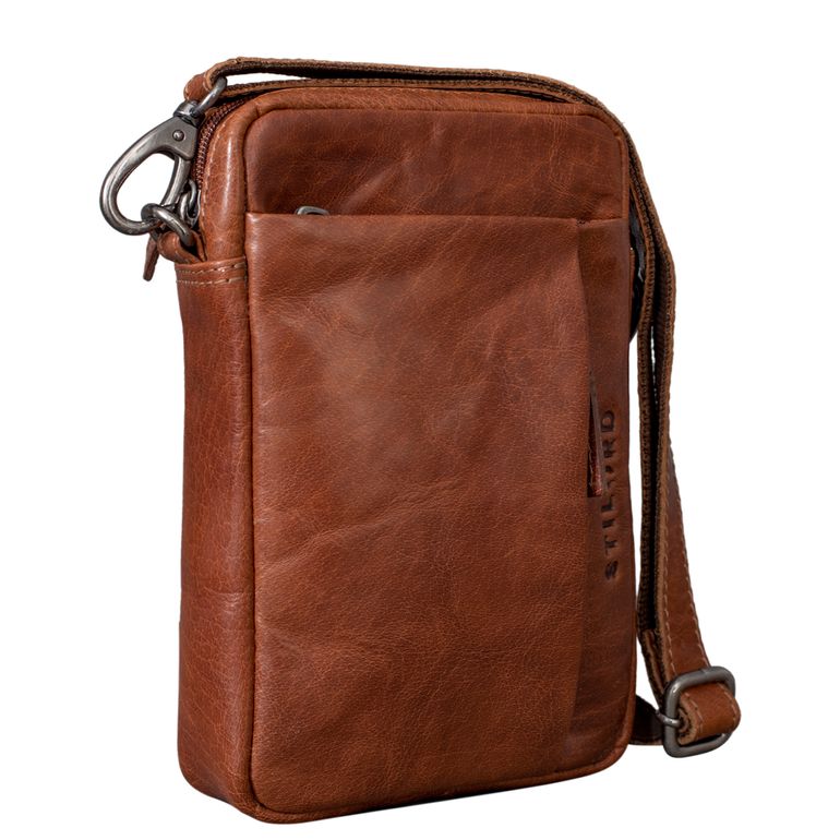 "Fiete" 2-in-1 Umhängetasche Leder Herren