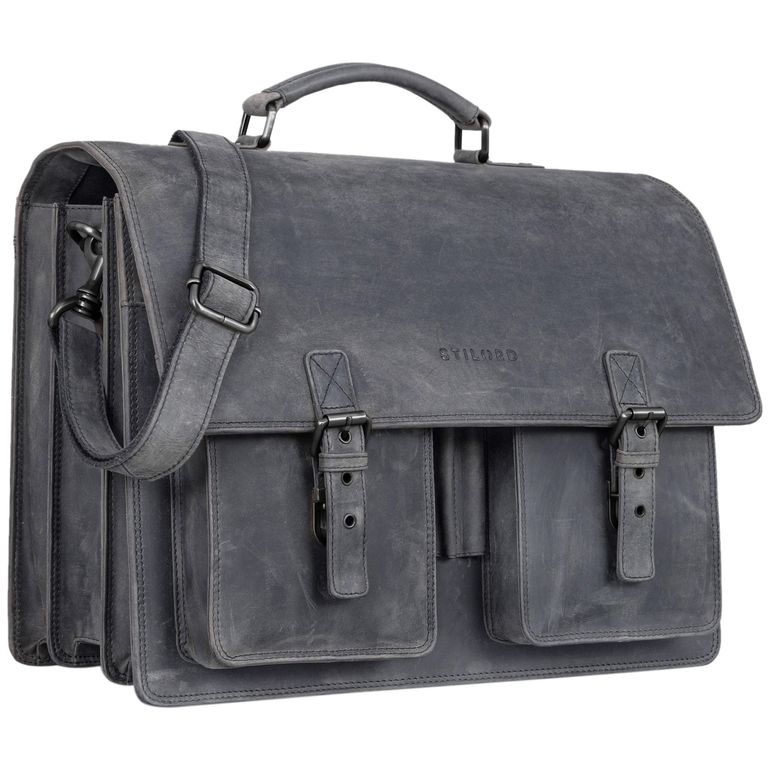 "Anton" Aktentasche Leder XL