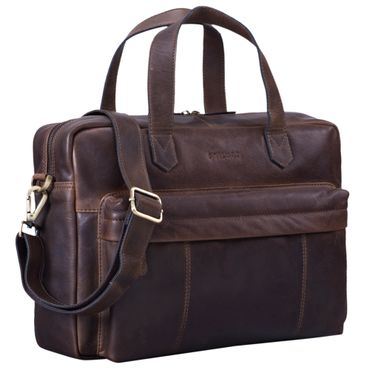 "Erich" Vintage Leder Bürotasche Große Leder Bürotasche für Männer