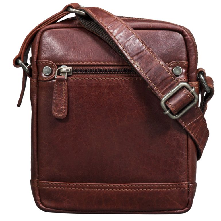 Vintage Leder Schultertasche für Herren
