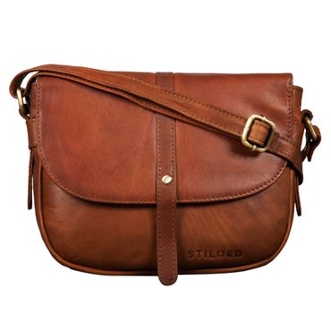 Braune Ledertasche Umhängetasche Damen